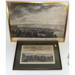 Two 19thC. Plymouth & Mount Edgecumbe Prints Twinn