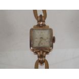 A 1930'S Gold Case Watch