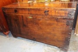 An Antique Oak Coffer