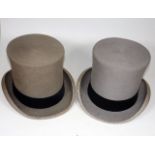 A Locke & Co. Top Hat Twinned With A Herbert Johns