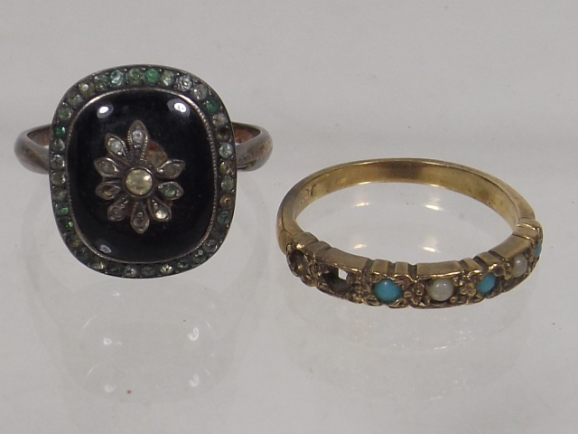 An Antique Gold Ring & One Other, Both A/F