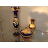 Three Pieces Of Venetian Glass