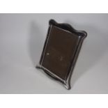 An Antique Plain Silver Photo Frame