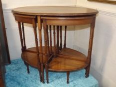 A 19thC. Nest Of Five Tables
