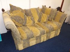 An Upholstered Knole Style Sofa