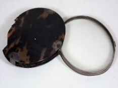 A Georgian Eyeglass With Tortoiseshell Case A/F