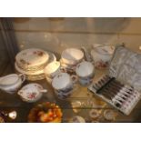 A Royal Crown Derby Posies Tea Service