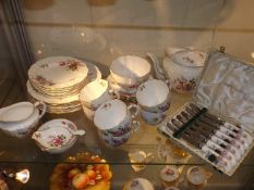 A Royal Crown Derby Posies Tea Service