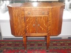 An Early 20thC. Oak Sewing Cabinet