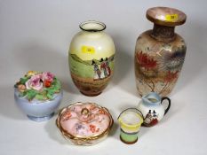 A Quantity Of Royal Doulton Vases & Related Items,