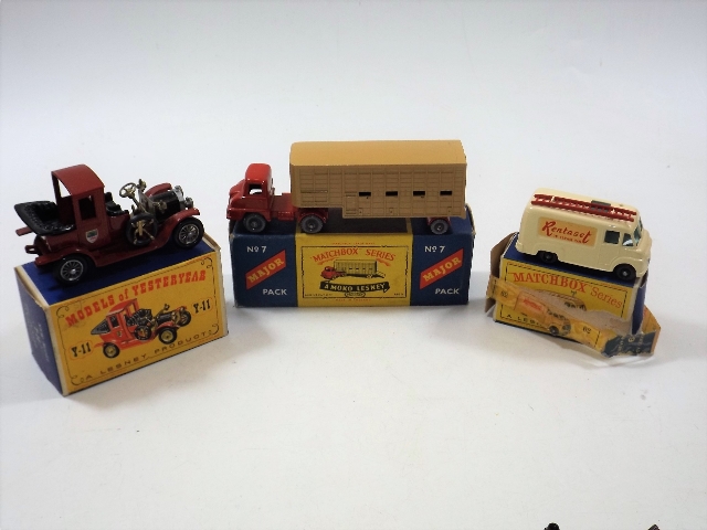 A Matchbox No.7 Truck & Two Other Matchbox Vehicle