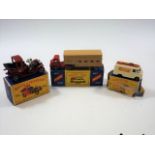 A Matchbox No.7 Truck & Two Other Matchbox Vehicle