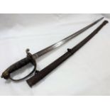 A 19thC. Officers Sword Inscribed J. Jones, 6 Rege