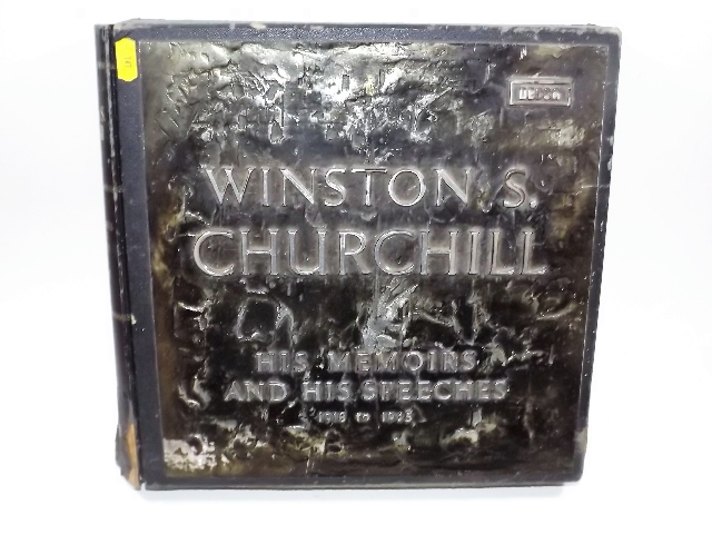 Winston Churchill Vinyl Lp's Of His Memoirs & Spee