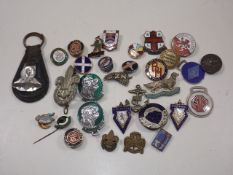 A Wembley Speedway Supporters Club Badge & Other C
