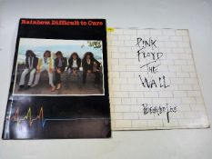 Two Rock Music Booklets By Rainbow & Pink Floyd