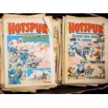 A Boxed Quantity Of Vintage Hotspur Comics