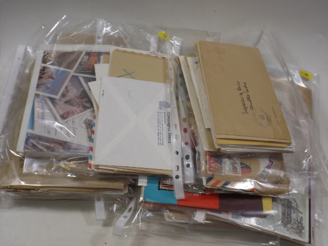 A Boxed Quantity Of Stamps & Postage Ephemera
