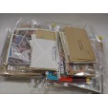 A Boxed Quantity Of Stamps & Postage Ephemera