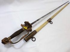 A C.1900 Continental Officers Sword