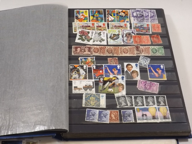 Two Stamp Albums Of British & Commonwealth Stamps