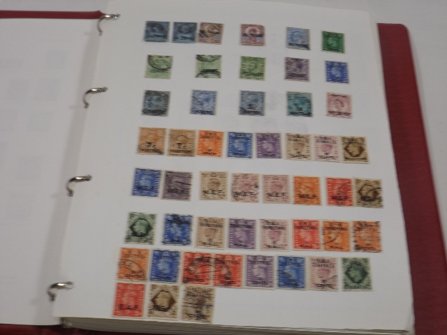 An Album Of Mostly Used British Stamps