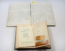 An Antique Hand Written Recipe Book From Treworgey