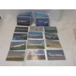 A Quantity Of Postcards Relating To Air Travel & A