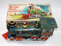 A Tin Plate Western Special Locomotive With Origin