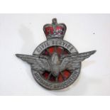 A Civil Service Motoring Association Badge