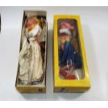 Two Pelham Puppets Tyrolean Girl & Fairy With Orig