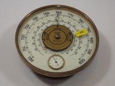 An Early 20th Century Jaeger Aneroid Barometer