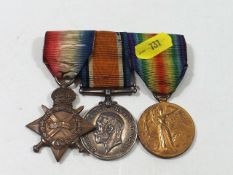 A WW1 Medals Set Awarded To E. J. M. Boult 271437