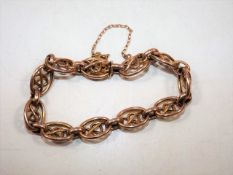 An Antique 9ct Gold Bracelet