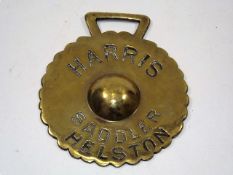 A C.1900 Harris Of Helston Horse Brass