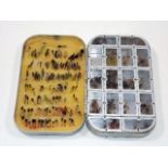 A Box Of Miniature Flies Made By Peter Thorley In
