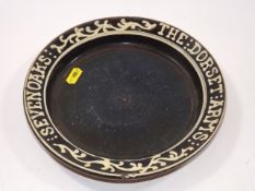 An Antique Slipware Plate The Dorset Arms, Sevenoa