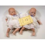 A Tinkerbell Creations Porcelain Baby Dolls By Jay