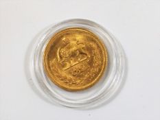 An Iranian Shah Pahlavi Gold Coin