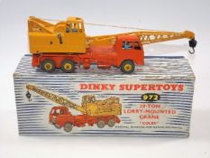 A Dinky Supertoys No. 972 20 Ton Lorry Mounted Col