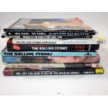 A Quantity Of Books Relating To The Rolling Stones