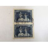 A Pair Of George VI Postage Australia One Pound St