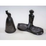 Two Pieces Of Early 20thC. Kayserzinn Pewter, A Be