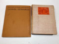 Lionel Edwards Sketches In Stable & Kennel Twinned