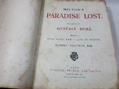 A Large 19thC. Edition Of Milton's Paradise Lost I