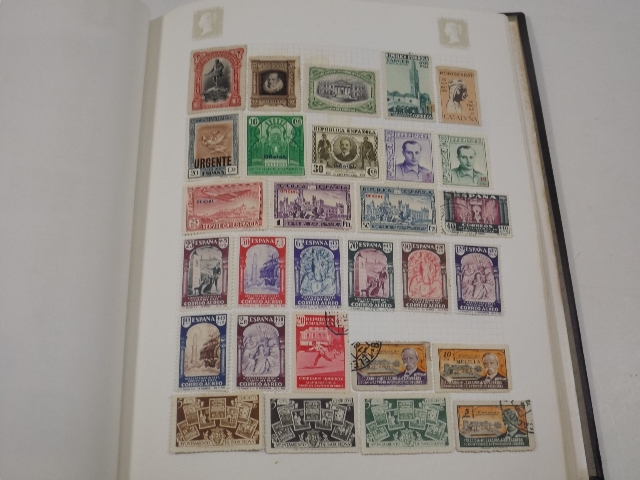 An Album Of Spanish Stamps