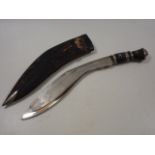 An Early 20thC. Indian Kukri Knife