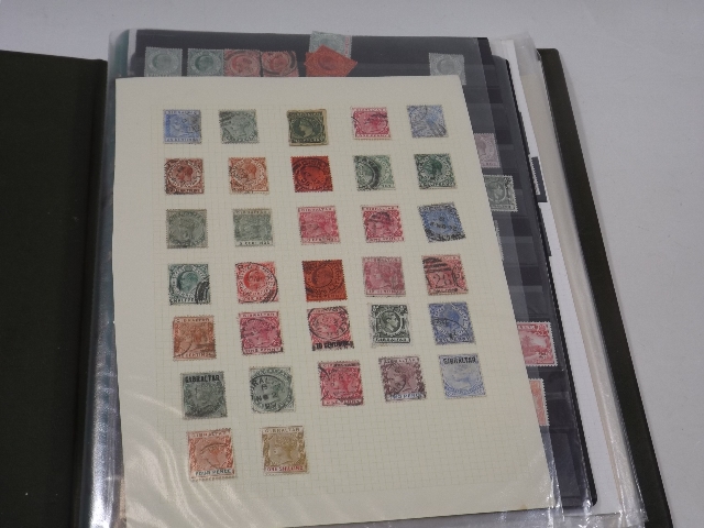 A Gibraltar Album Of Stamps