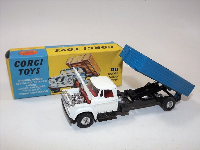 Corgi No.483 Dodge Fargo Tipper With Original Box