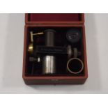 Ernst Leitz Wetzlar Boxed Microscope Parts